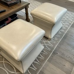 Pair Of Ethan Allan Stools