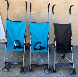 3 umbrellas stroller for 10