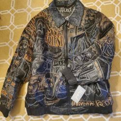 RARE MEN'S CUSTOM LEATHER JACKETS SIZES 3X TO 4X 