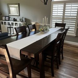 Table and 6 Chairs