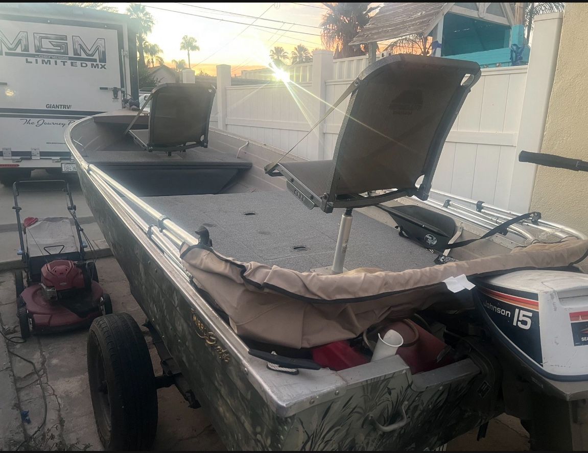 14’ Aluminum Boat