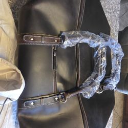 Leather Duffel bag