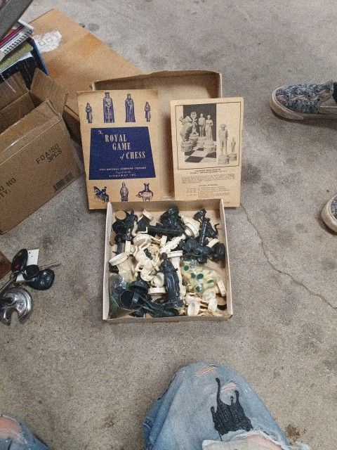 Collectors Series Chess Pieces.