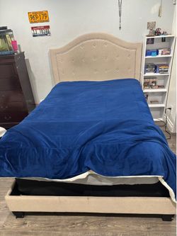 Queen bed frame