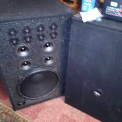 Giant Custom  Made   Floor Speaker's. (Must Goooo!!!!) 