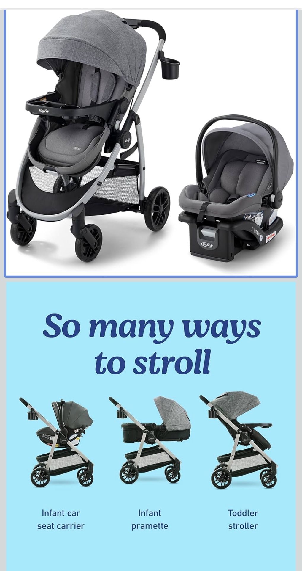 Graco stroller (In Box) Band New ‼️‼️