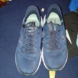 Blue Goodyear Skechers