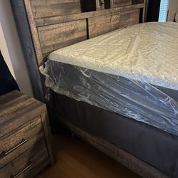 Grey King Bedroom Set