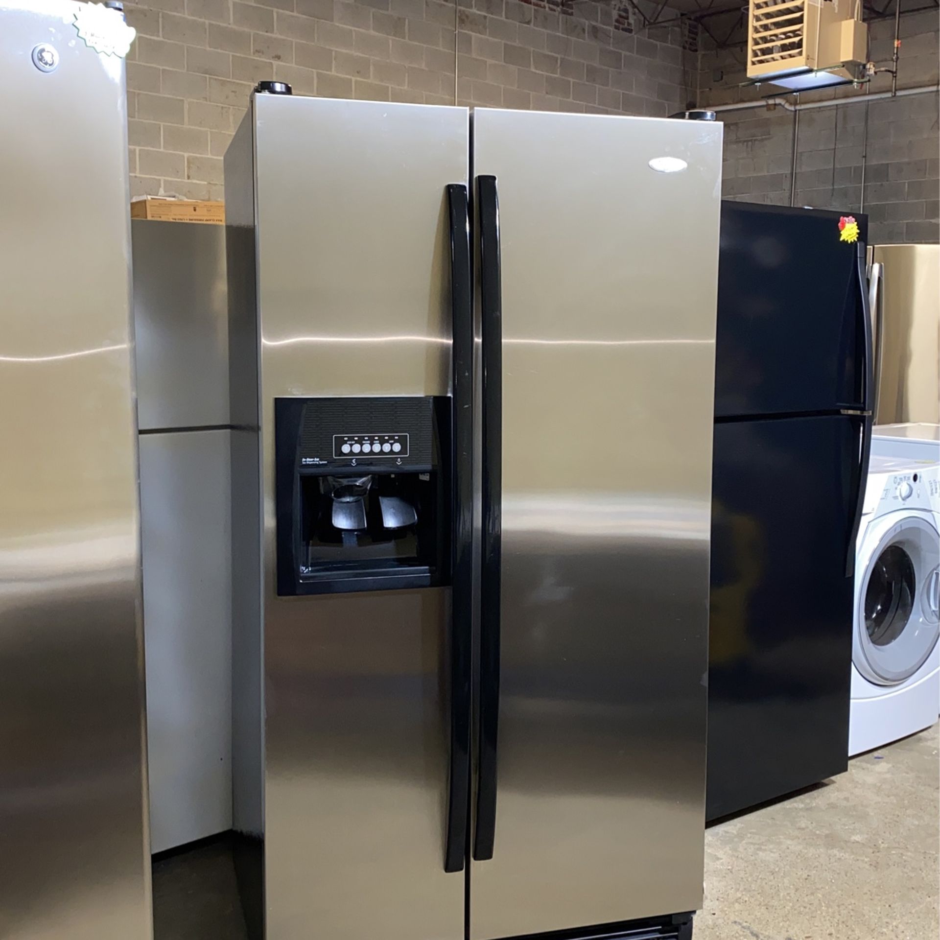 Whirlpool Refrigerator Side By Side Stainless Steel ablo Español aga Su Pregunta