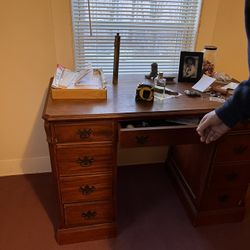 Writing Or Student Desk - Wood 