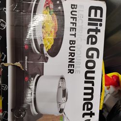 Elite Gourmet Electric double buffet bunner