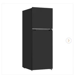 Black refrigerator 