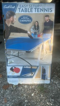 New Tennis Table 