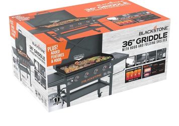 Blackstone 36" Outdoor Griddle - 4-Burner - With Hard Cover - NEW - Model 2151