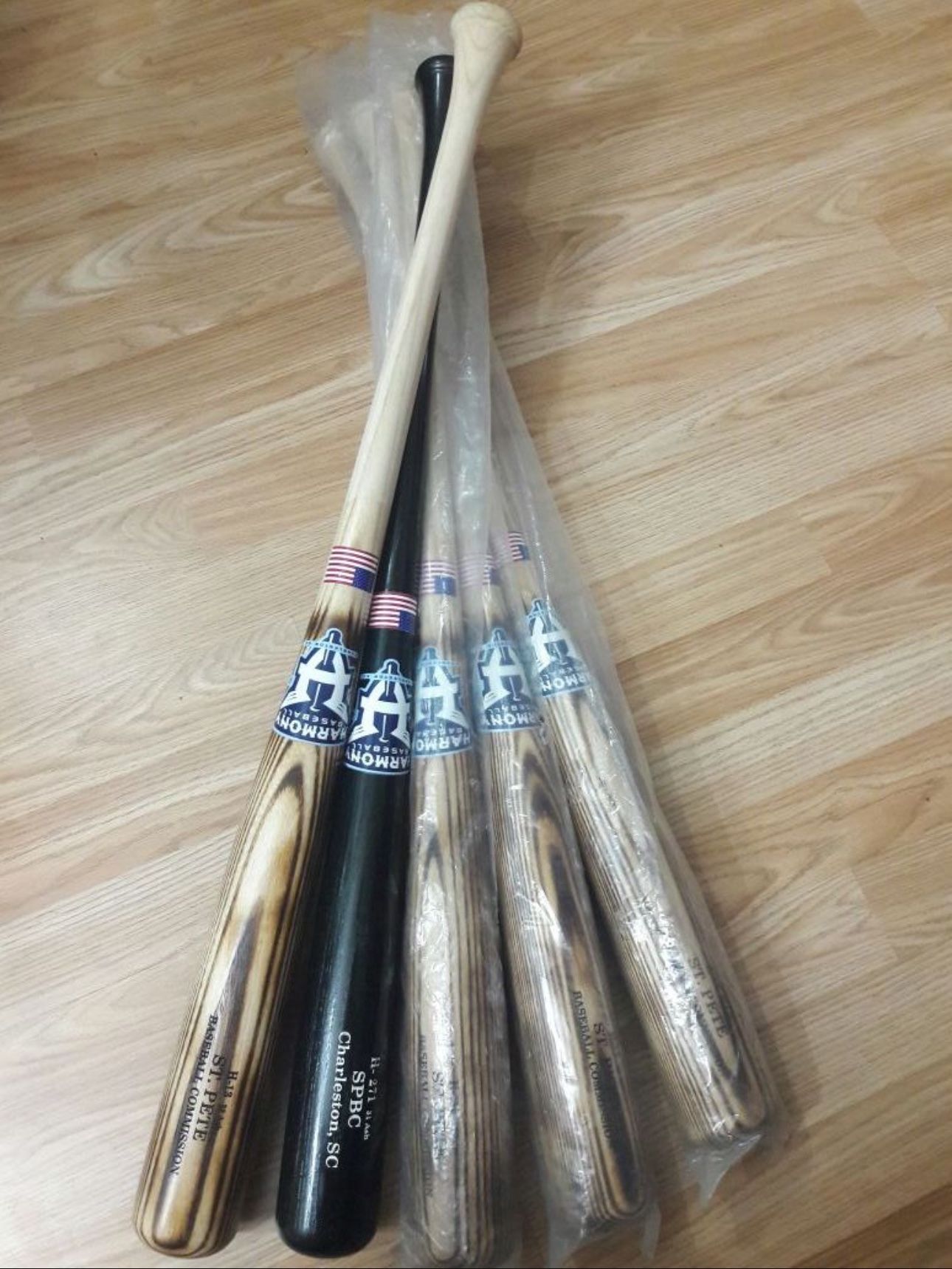 Professional baseball bats