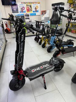 Onecna electric scooter 50mph! Finance for $50 down payment!!