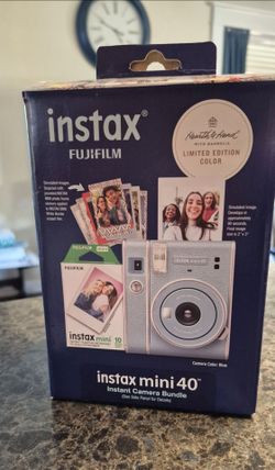 Fujifilm Instax Minstax 40 Instant Camera Bundle paid $99