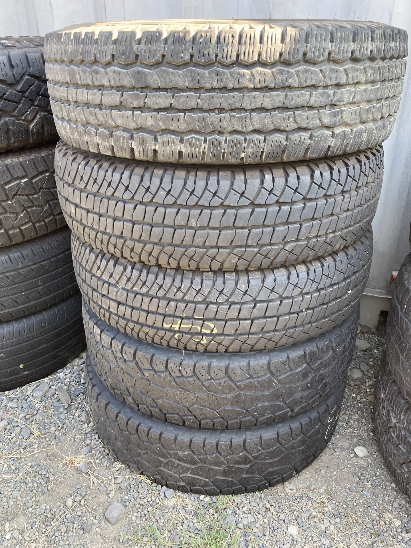 LT 235 80 17 Pair And Single Tires