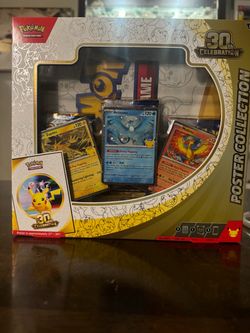 Pokémon TCG 30th Celebration Poster Collection Box