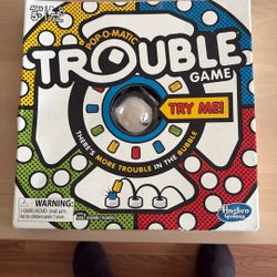 Trouble Board Game