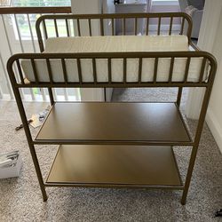 Gold Changing Table