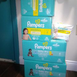 Pampers Diapers 