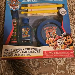 Brand New Paw Patrol bath set