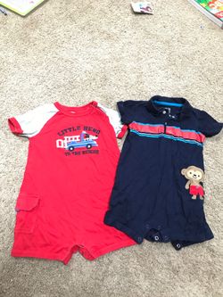2 baby boy onesies for just $6!! 24Mo BOTH NEVER WORN!!!