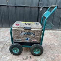 Coleman Steel Belted Cooler Cart Style w/ Air Type Tires