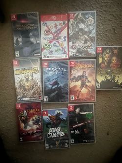Nintendo Switch Games new sealed $15Price Firm