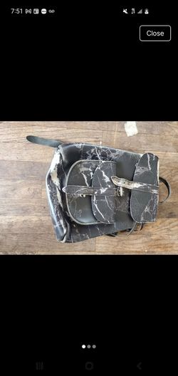 Grafea leather backpack