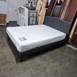 Queen Bed And Mattress