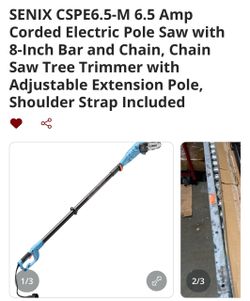 Senix CSPE6.5-M Corded Electric Pole Saw