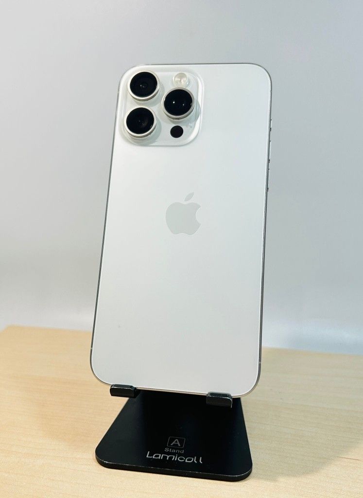Apple iPhone 15 PRO MAX 256GB Silver Unlocked Fully Functional!!