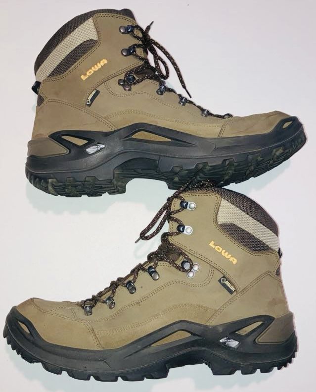 Lowa Renegade GTX Mid Gore-Tex Waterproof Hiking Boot Men's Size 13, Vibram Sole