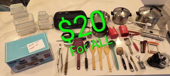 Large Kitchen Lot - Take ALL For $20