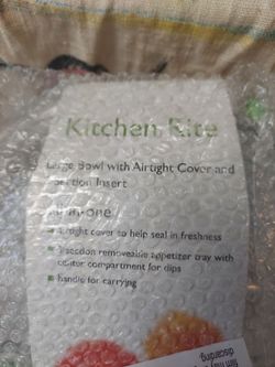 Kitchen Rite Large Bowl/Cover