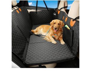Hard Bottom Dog Car Seat Cover, Back Seat Extender for Cars & SUVs