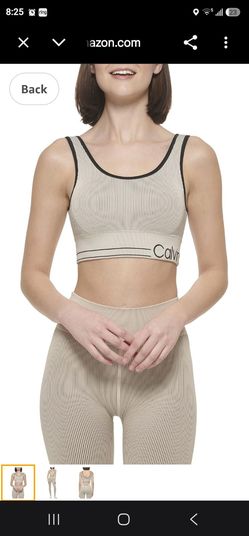 Calvin Klein Performance Medium Sports Bra & Small High-Rise Leggins SET