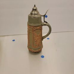VINTAGE THEWALT BEER STEIN WESTERN GERMANY MOLD YEAR 1894