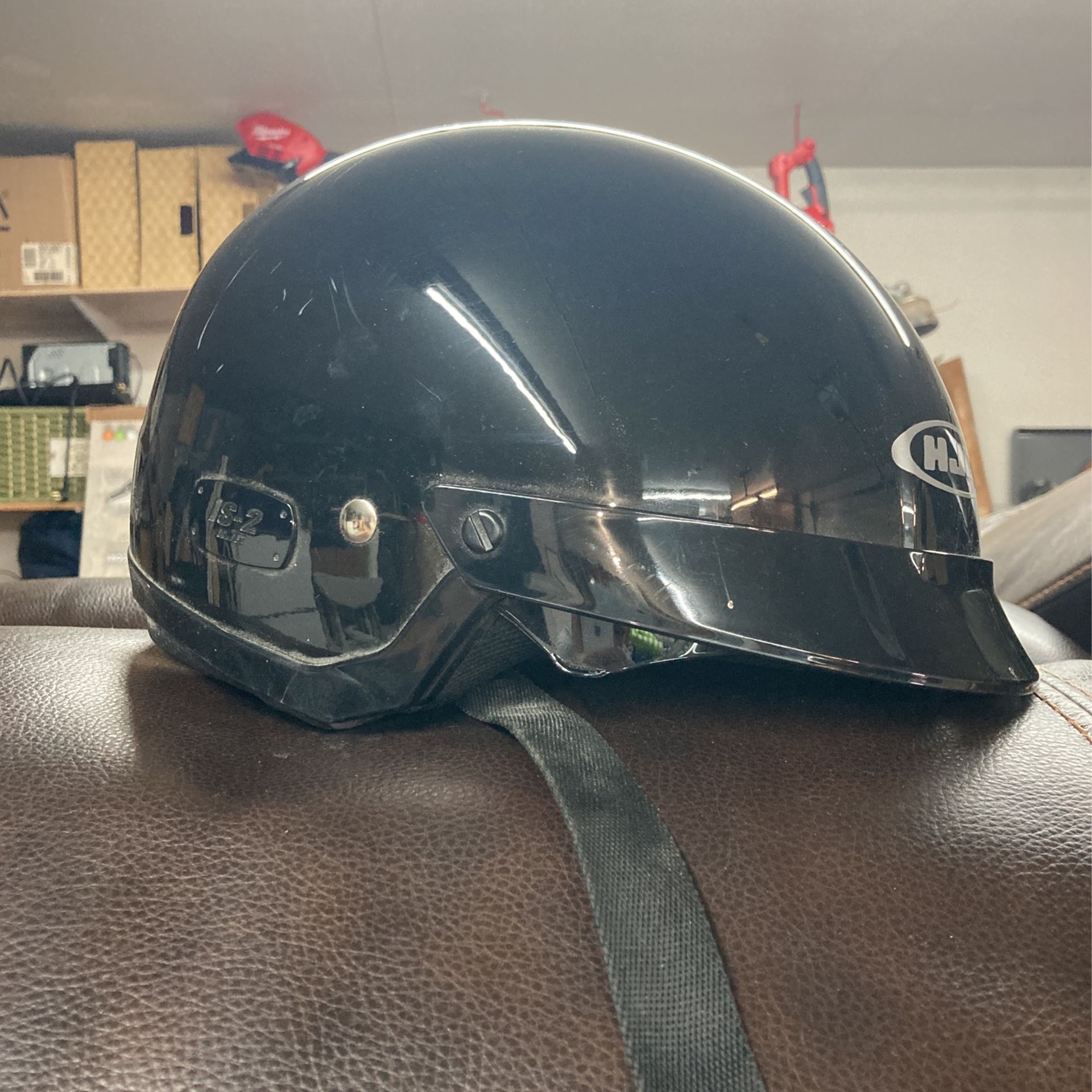 HJC Motorcycle Helmet...used Less Than A Year