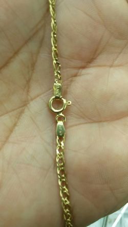 14k italian gold chain 16 inch long 3.6 grams