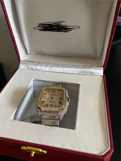 Moissanite watch