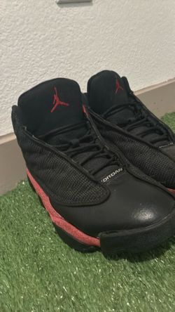 Jordan retro 13 black and red size 9