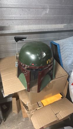 Star Wars Boba Fett bounty hunter helmet