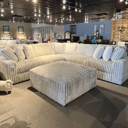 Grey 3PC Sectional