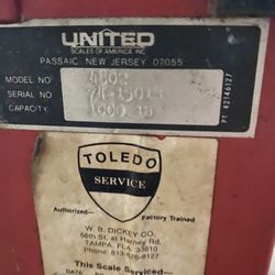 United weighted scale