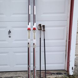 Cross Country Skis & Poles