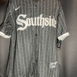 Men's Chicago White Sox Nike Black City Connect Jersey