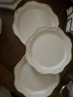 4 princess house plates